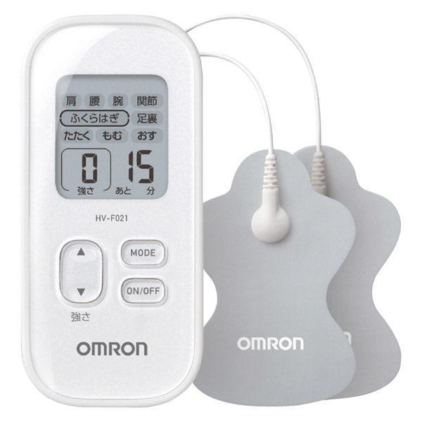 オムロン 低周波治療器 Pulse Massager ホワイト HV-F021-W 1台