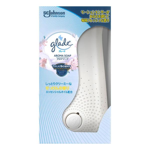 グレード 消臭 センサー＆スプレー アロマソープの香り 本体 18ml (1本入) 芳香剤 消臭剤 ジョンソン