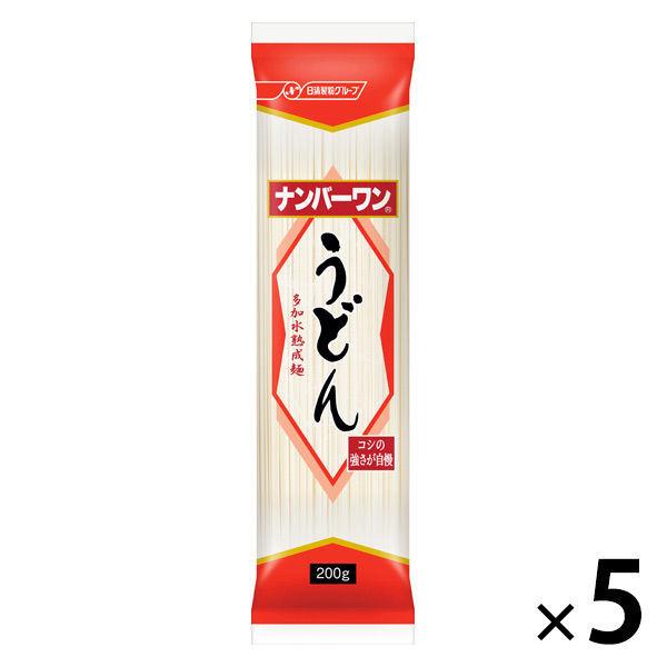 日清製粉ウェルナ ナンバーワン うどん 1セット(5袋)