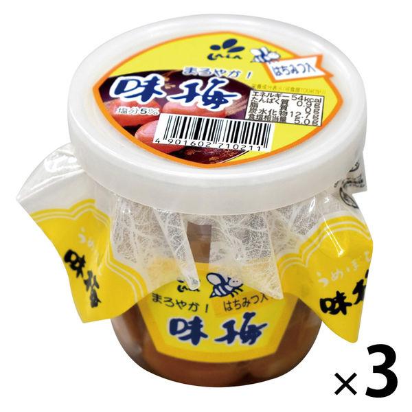 味梅 梅干し はちみつ入り 100g 1セット（1個×3）新進 漬物
