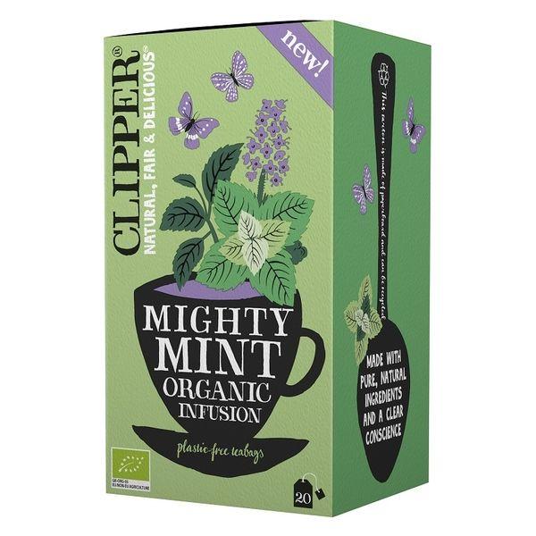 CLIPPER（クリッパー） オーガニックハーブティー マイティミント 1箱（20バッグ入） ノンカフェイン