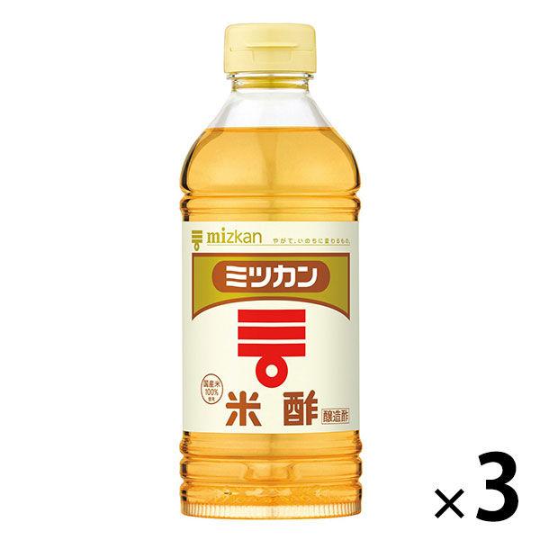 ミツカン 米酢 500ml 3本