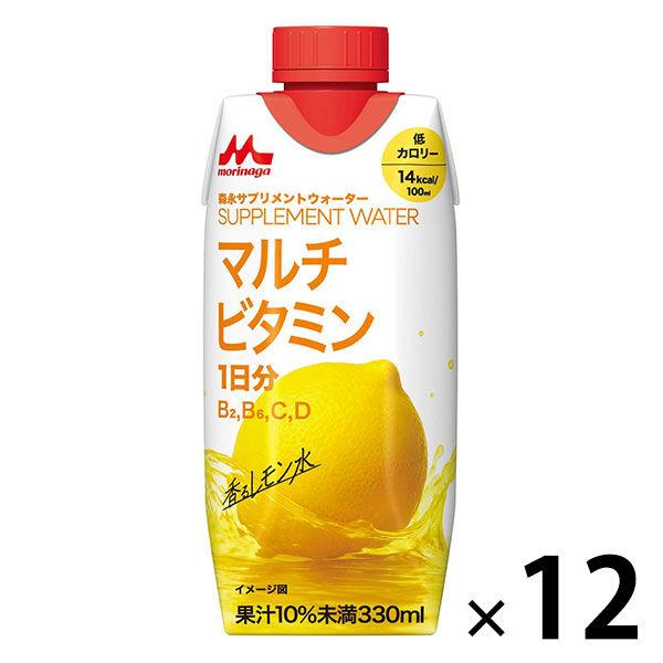 スペクトラムニーズ　サプリ　マルチビタミン＆ミネラル【レモン味】 LOHACO - 森永乳業 森永サプリメントウォーターマルチビタミン 香る