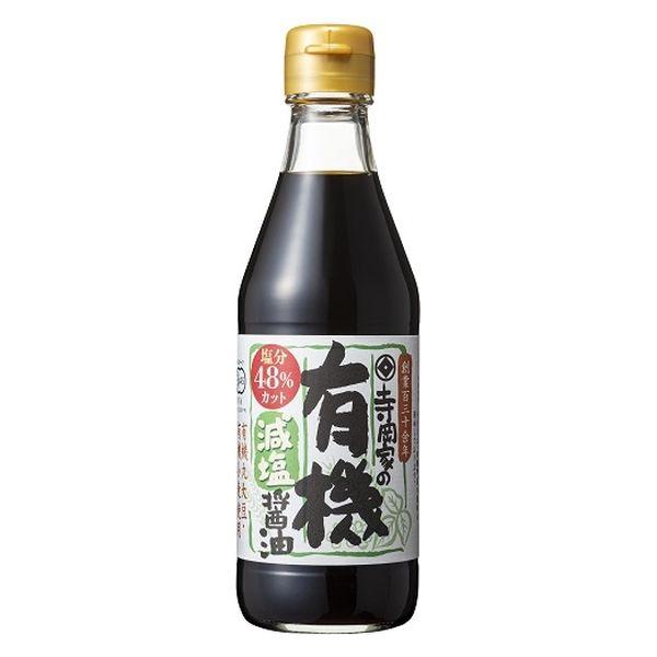 寺岡家の有機減塩醤油　300ml 1本 寺岡有機醸造 オーガニック　しょうゆ