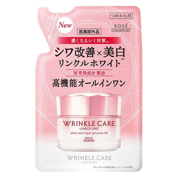 グレイスワン リンクルケア ホワイトジェルクリーム　ＥＸ　つめかえ　90g　コーセーコスメポート