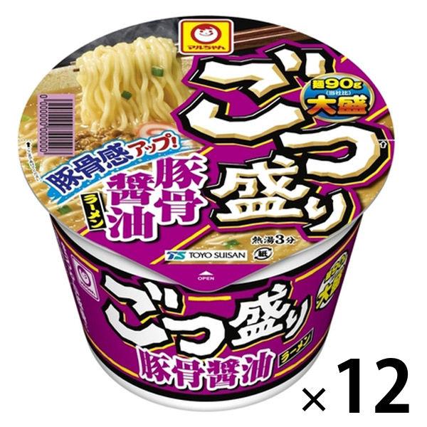 ごつ盛り 豚骨醤油ラーメン 1セット（12個） 東洋水産 マルちゃん  カップ麺　カップラーメン　大盛り
