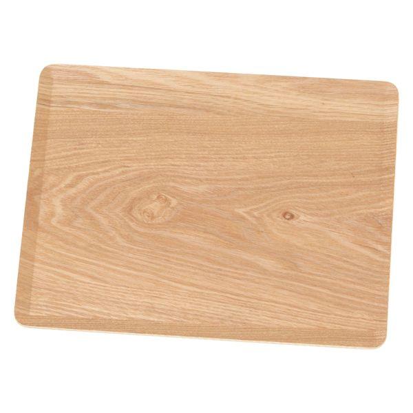 ノンスリップトレー(L) ナチュラル LAKOLE/ラコレ　木製トレー