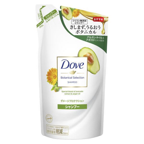 PayPayポイント大幅付与 ダヴ(Dove) ボタニカルセレクション ダメージプロテクション シャンプー 詰め替え 350g ユニリーバ