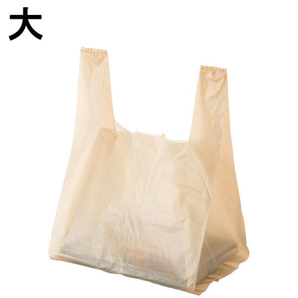 伊藤忠リーテイルリンク レジ袋弁当用 L 100枚入 VCJ-BL 1セット(500枚:100枚入×5袋)