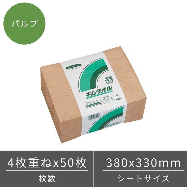 日本製紙クレシア キムタオル4つ折り 61001 1ケース(1200組:50組入×24束)