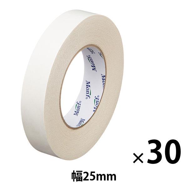 古藤工業 「現場のチカラ」厚手布両面テープ 25×15 031T0ASGWH525150 1セット(30巻:1巻×30) オリジナル