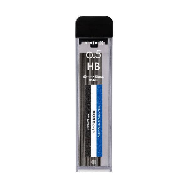 シャープ芯　MONO　モノグラフMG　HB　0.5mm　モノカラー　R5-MGHB01　2ケース（40本入×2）　トンボ鉛筆