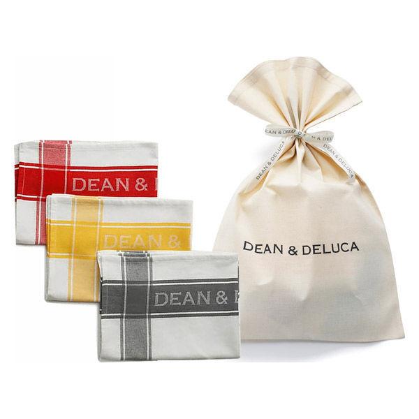 DEAN & DELUCA 三段重　ティータオル LOHACO - 【数量限定・ギフト】 DEAN ＆ DELUCA ティータオル