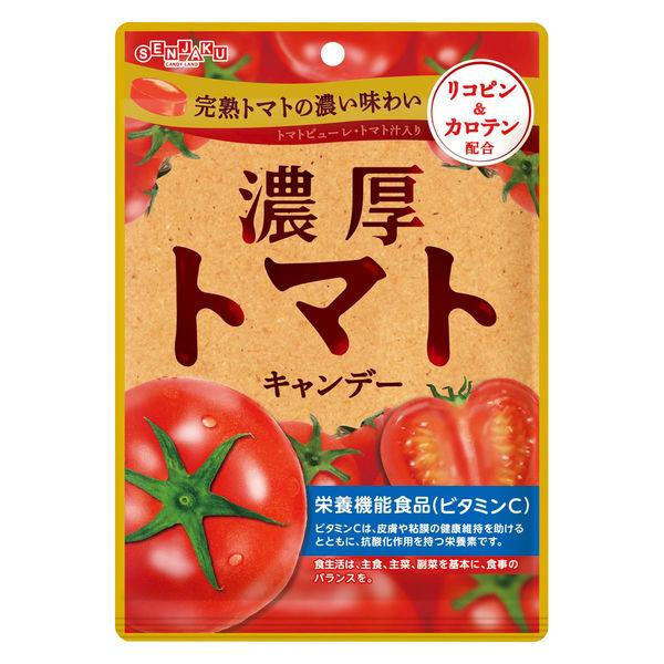 扇雀飴本舗 濃厚トマトキャンデー70g 1個 扇雀飴本舗 キャンディー 塩分補給 個包装