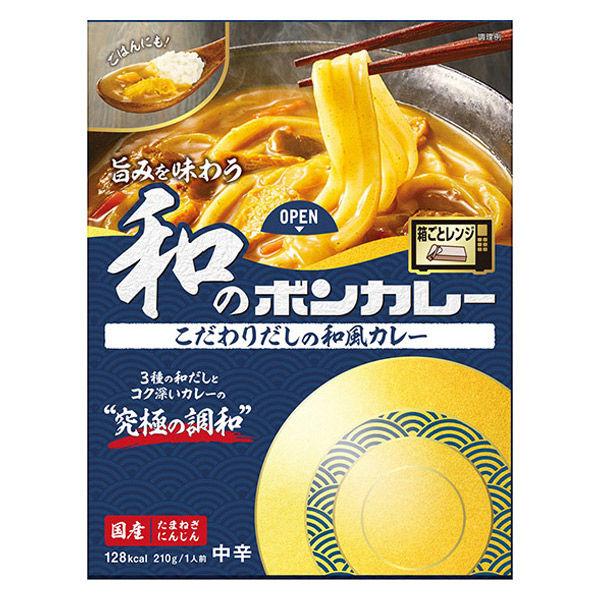 旨みを味わう和のボンカレー こだわりだしの和風カレー　中辛　1個（210g）　レンジ対応レトルト 1セット（1個×1） 大塚食品