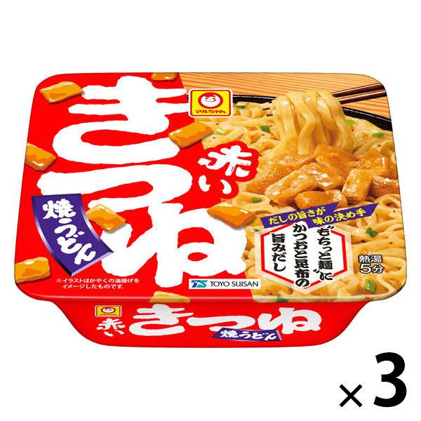 赤いきつね焼うどん102g　３個　東洋水産