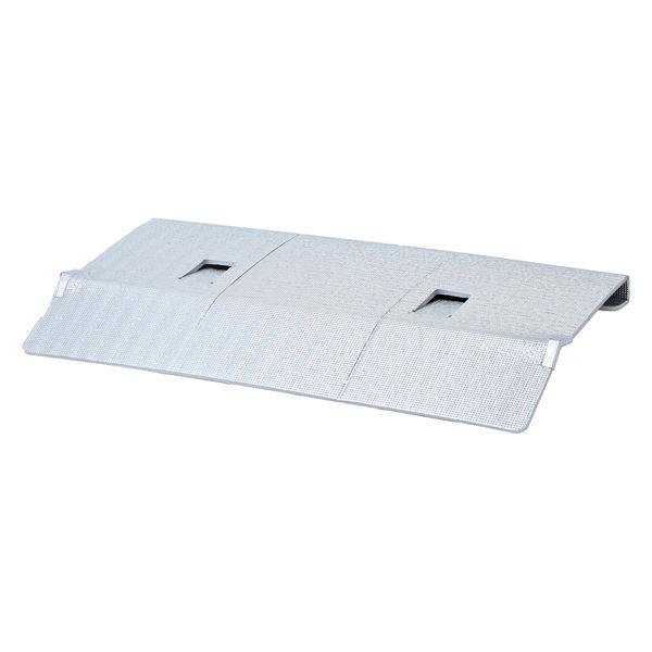 YAMAZEN 風が通る瞬間設置エアコンガード ひさし付室外機用カバー マグネット式 YVMAー8460H 1個