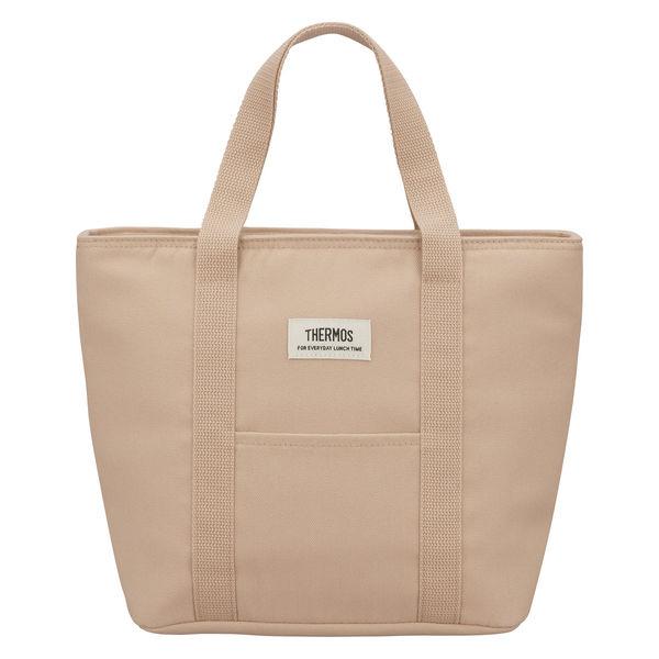 保冷ランチバッグ 7L ベージュ RFF-0071 BE 1個 トートバッグタイプ 4層断熱構造 手洗いOK サーモス