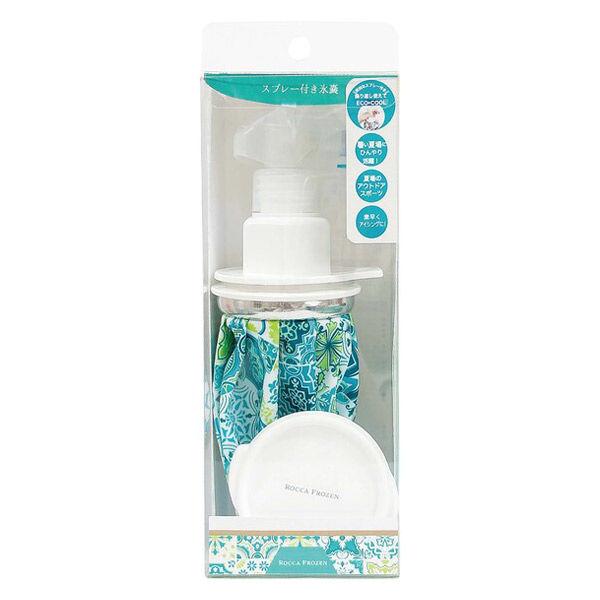 スプレー付氷嚢 500ml グリーン ほんやら堂 氷のう 冷却用品 ひんやりグッズ 繰り返し 1個