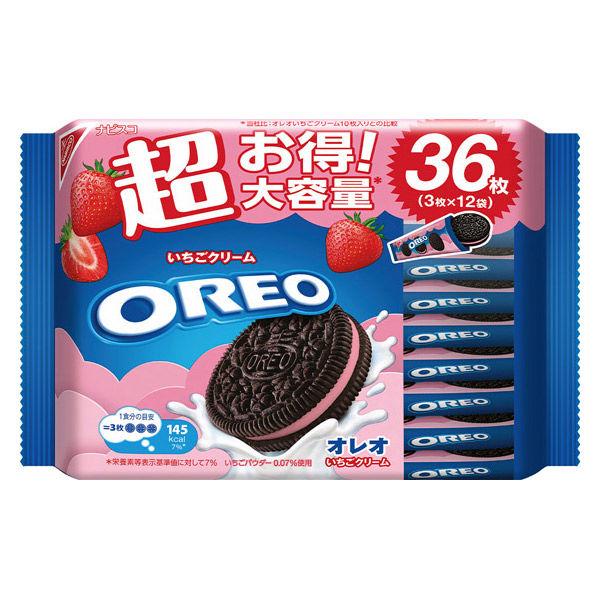 クリームサンド 小袋 お配り菓子 オレオ メガパック いちごクリーム 36枚入 1個