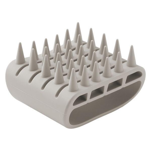無印良品 シリコーン頭皮ケアシャンプーブラシ 約８．６×７．６×５．８ｃｍ  良品計画