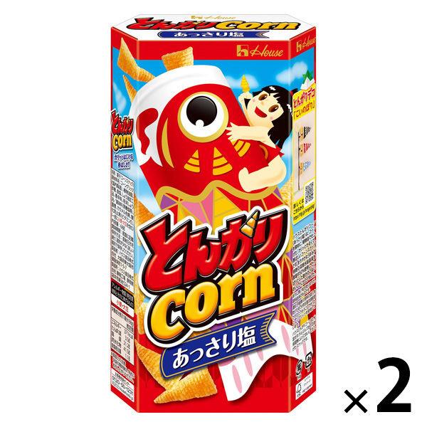 【アウトレット】ハウス食品 68Gとんがり あっさり塩こども 090825 1セット(1個×2)