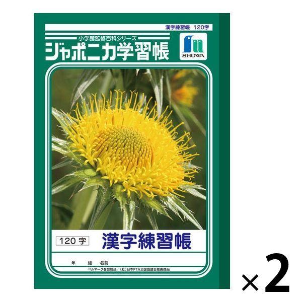 ショウワノート ジャポニカ学習帳 漢字練習帳（かんじ） B5 120字 JL-50-2 2冊