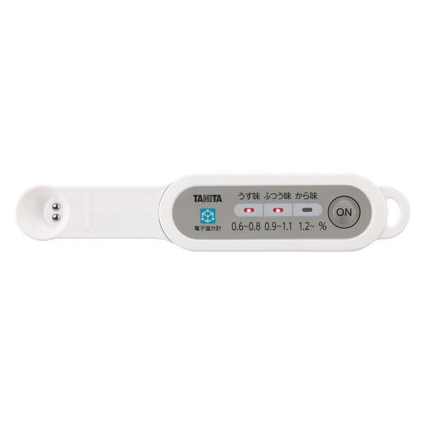 タニタ（TANITA）電子塩分計 しおみスプーン SOー312AWH 1個