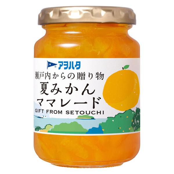 アヲハタ　瀬戸内からの贈り物　夏みかんママレード 195g 1個 ジャム スプレッド ヨーグルト