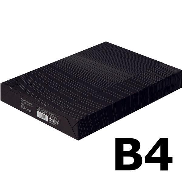 フルカラー印刷対応 マルチペーパー フルカラーペーパー 81g B4 1冊（500枚入）　国内生産品　FSC認証　アスクル  オリジナル