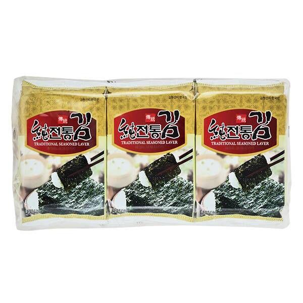カルディコーヒーファーム　ソチョン　韓国伝統味付のり　9P（8枚×9P) 1袋　韓国海苔