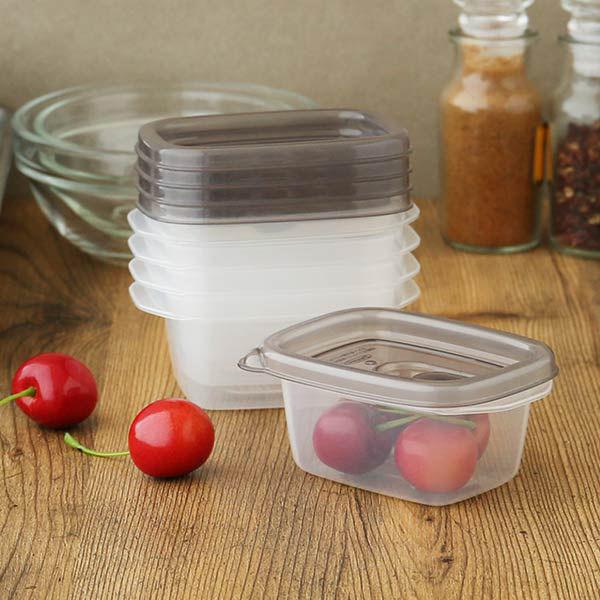 LOHACO - 保存容器 電子レンジ対応 スマートフラップ 角型 ミニ 150ml