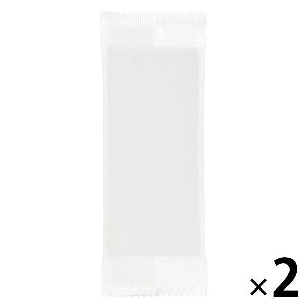 アスクル エンボスおしぼり 平判 1セット（50枚入×2袋）  オリジナル