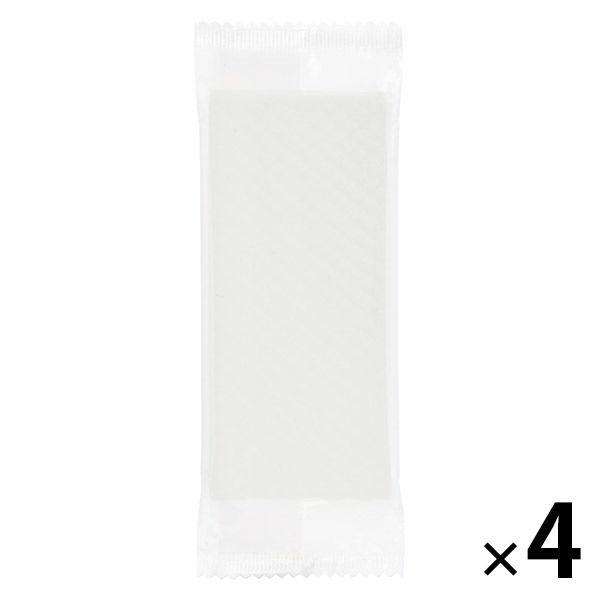 アスクル エンボスおしぼり 平判 1セット（50枚入×4袋）  オリジナル