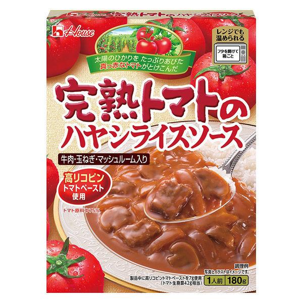 ハウス食品 レトルト完熟トマトのハヤシライスソース 180g 1個 レンジ対応