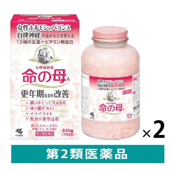 命の母A 840錠 2箱セット 小林製薬【第2類医薬品】