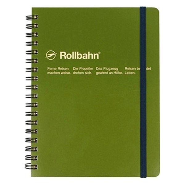 LOHACO - ロルバーン ポケット付メモ L B6相当 5mm方眼 オリーブ 緑