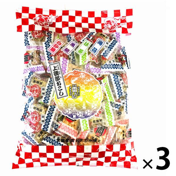 父の日 和菓子 常盤堂雷おこし本舗 上磯部4種ミックス 3袋