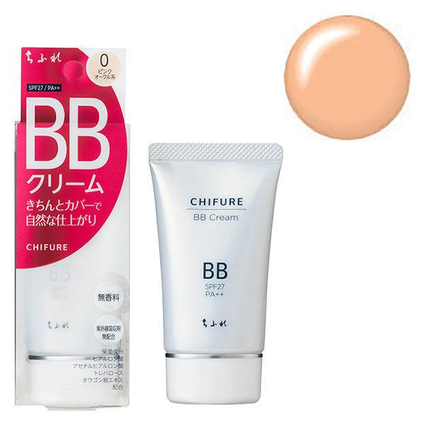 ちふれ化粧品 BB クリーム 0（ピンクオークル系） 50g SPF27・PA++