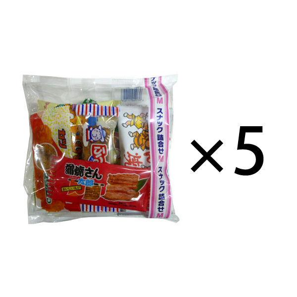 菓道　124円 駄菓子スナック詰め合わせM（6種6点入） 1セット（5袋入）（わけあり品） +PayPay 【LOHACO・ロハコ】 3,780円以上送料無料 など 他商品も掲載の場合あり