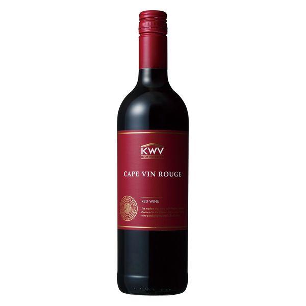 南アフリカ　KWV ケープ ルージュ 赤ワイン　ミディアムボディ　750ml 1本　国分
