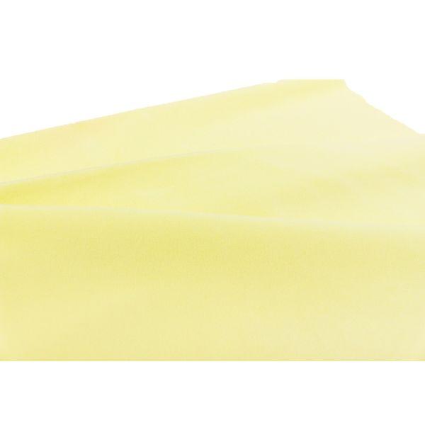 【アウトレット】藤久（トーカイ） 布地 トイクロス 1024-21 CR パステルイエロー 100cm×50cm 0672602 1枚