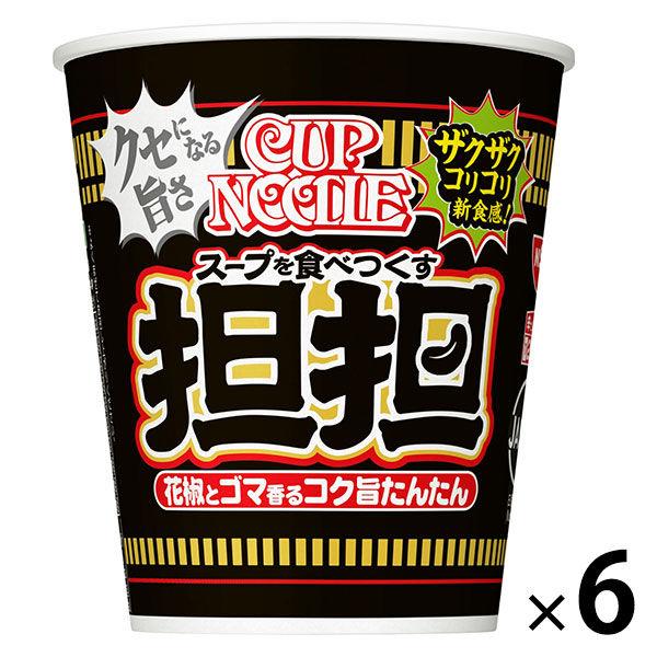 日清食品 カップヌードル 担担  [花椒とゴマ香るコク旨たんたん] 1セット（1個×6） カップ麺 カップラーメン