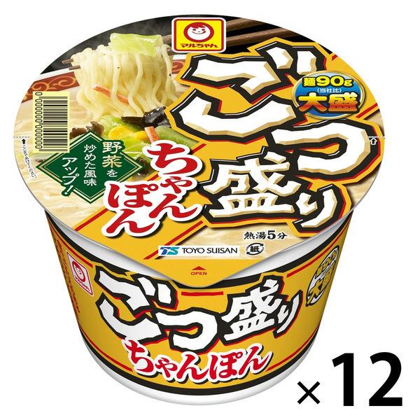 ごつ盛り ちゃんぽん 1セット（12個） 東洋水産 マルちゃん  カップ麺　カップラーメン　大盛り