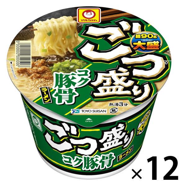 ごつ盛り コク豚骨ラーメン 1セット（12個） 東洋水産 マルちゃん  カップ麺　カップラーメン　大盛り