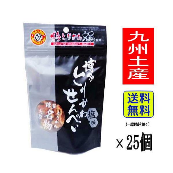 とりかわ大臣監修 博多とりかわせんべい  塩味（40g） 九州限定 帰省土産