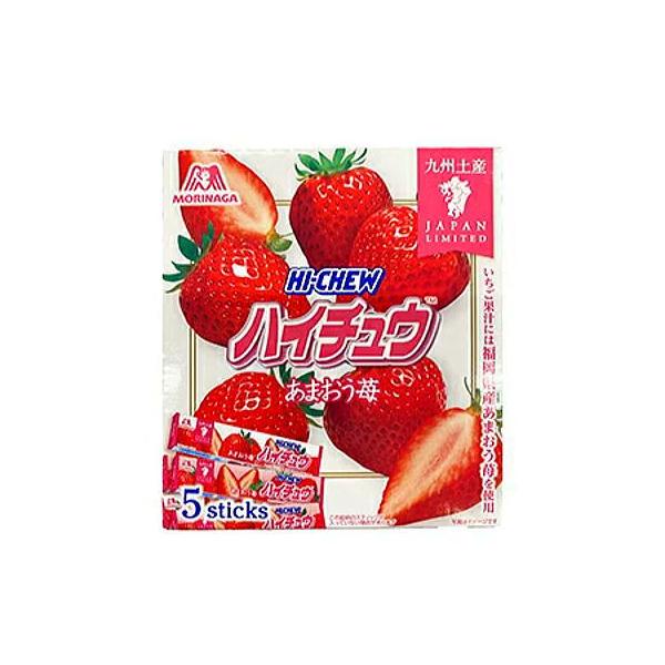 HIーCHEW ハイチュウ あまおう苺 (5本入) 福岡県産 果汁100 HIーCHEW ハイチュウ あまおう苺 (5本入) 福岡県産 果汁100