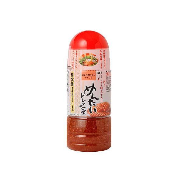 ★特徴：やまやの辛子明太子を使用しています。明太子とゆずの風味がきいたドレッシングです。■内容量：180ml■原材料名：糖類（砂糖・ぶどう糖果糖液糖）（国内製造）、蛋白加水分解物、食用綿実油、醸造酢、ゆず果汁、辛子めんたいこ、醤油、食塩、か...