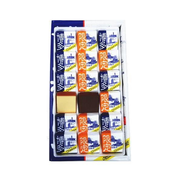 博多限定 チーズ チョコケーキ 18個入り 博多桃太郎 通販 Yahoo ショッピング