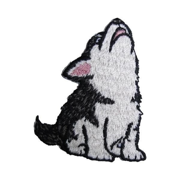 アイロンワッペン 刺繍 動物 イヌ シベリアンハスキー 1 オナモミズハウス 通販 Yahoo ショッピング